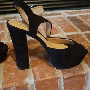 Black heels